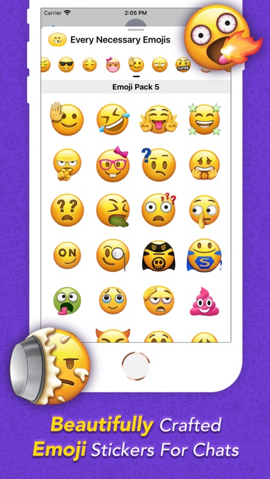 Screenshot 2 of Every Necessary Emojis App
