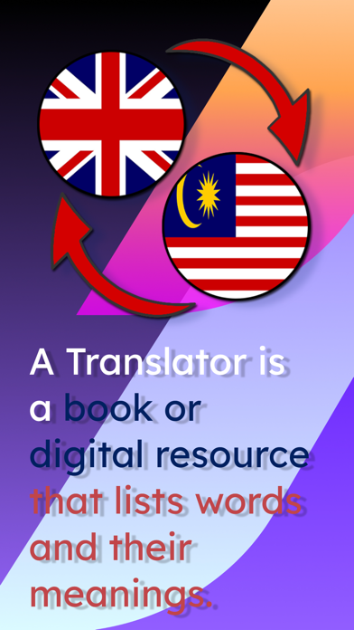 English Malay Translator Screenshot