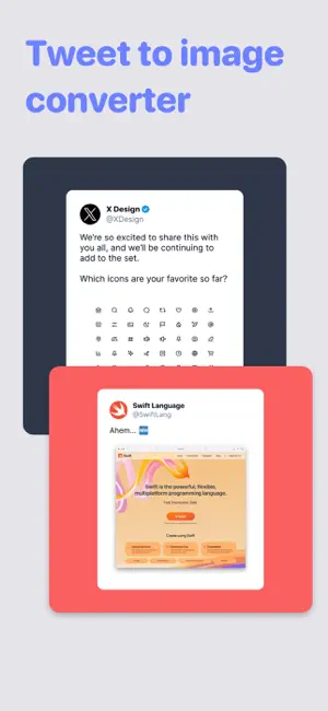 tweetsnap - tweet to image screenshot 1
