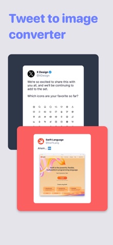 tweetsnap - tweet to image screenshot