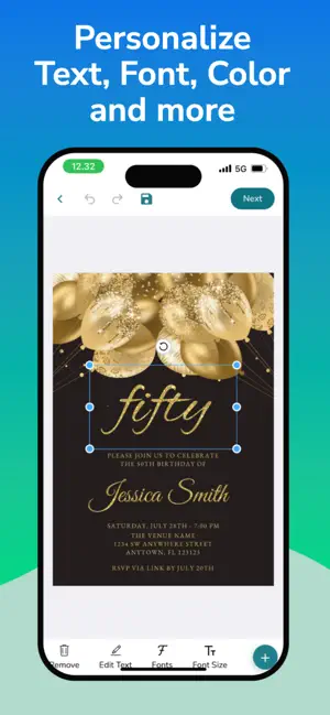 Invitation Card Design & RSVP screenshot 4