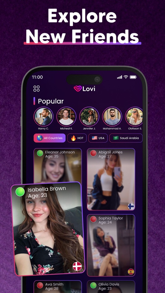 #3. Lovi - Live Video Chat Online (iOS) Bởi: LOVI LABS LTD