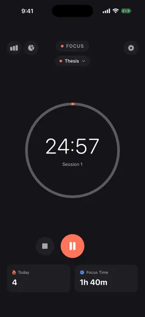 FocusTimer: Pomodoro Focus screenshot 1