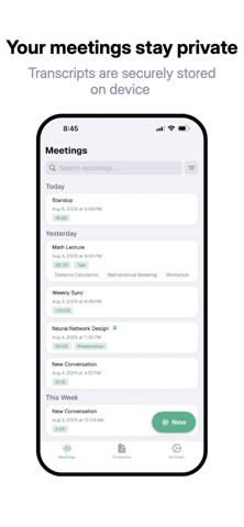 Slipbox | Local AI Note Taker screenshot