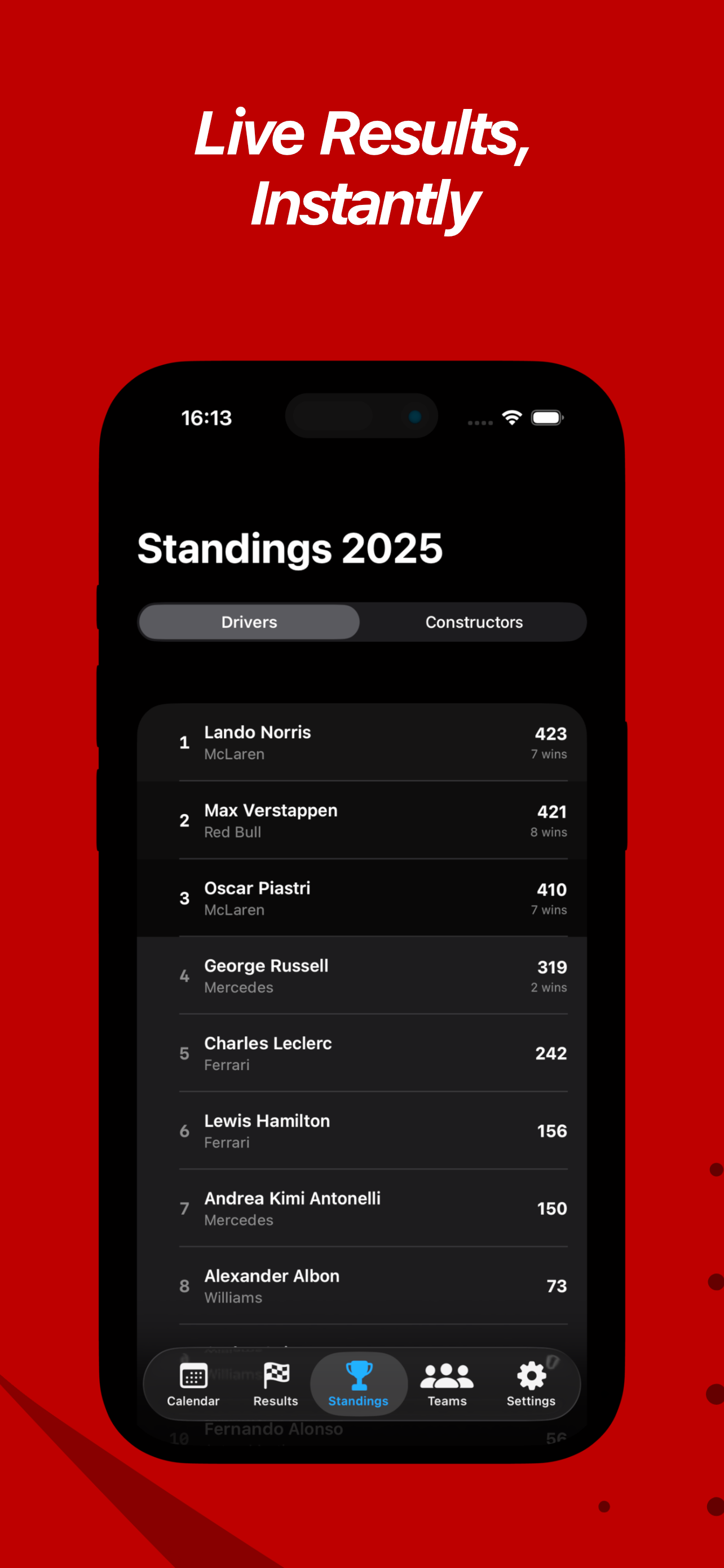 Formula GP Calendar 2026 screenshot 3
