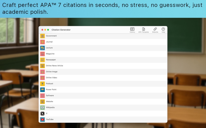 Screenshot #1 pour Citation Generator