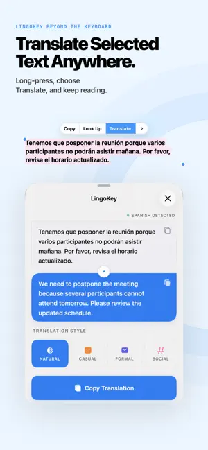 LingoKey: Translate Keyboard screenshot 4