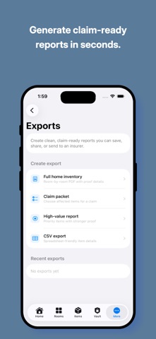 Home Proof Inventory Screenshot 6 of 6