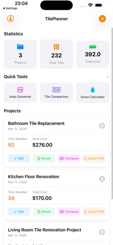 Tile Planner – Layout & Cost Screenshot 3 of 7