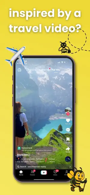 Travel Bug: Videos to Map Pins screenshot 1