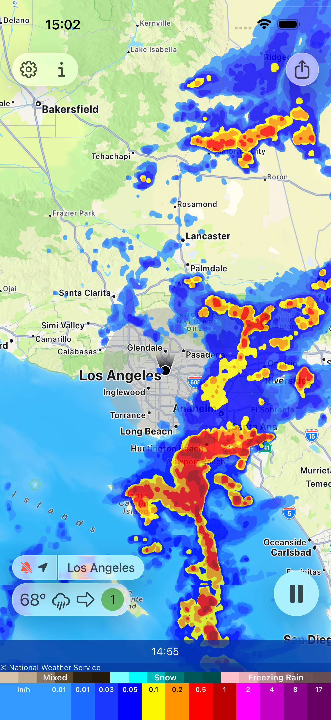 Rain Alarm Live Weather Radar