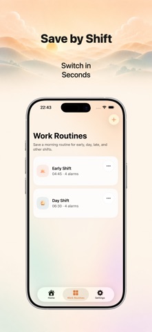 ShiftSet - Shift Work Alarm screenshot