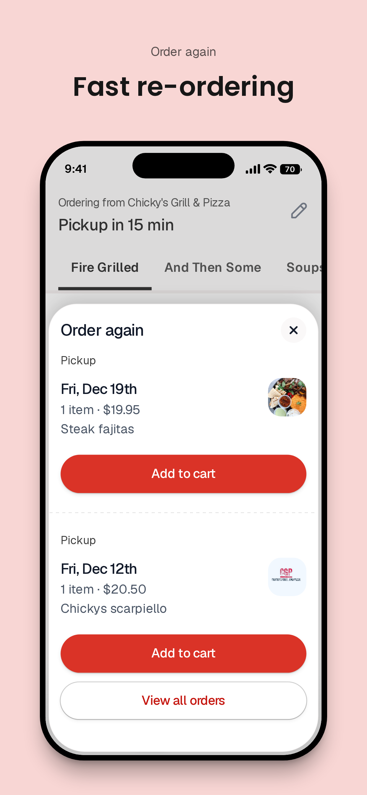 Chicky's Grill & Pizza screenshot 4