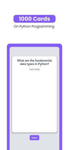 Python Flashcards Mastery Screenshot 3 of 6