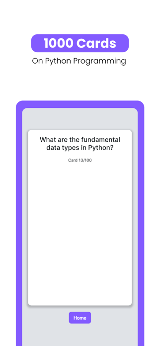 Python Flashcards Mastery Screenshot 3 of 6