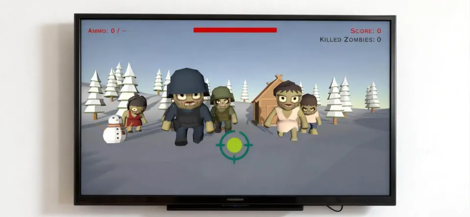 Screenshot von Zombie Shoot: TV Casting Game auf dem iPhone 2