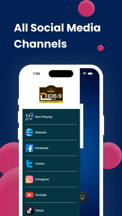 DLFM 106.9 Screenshot