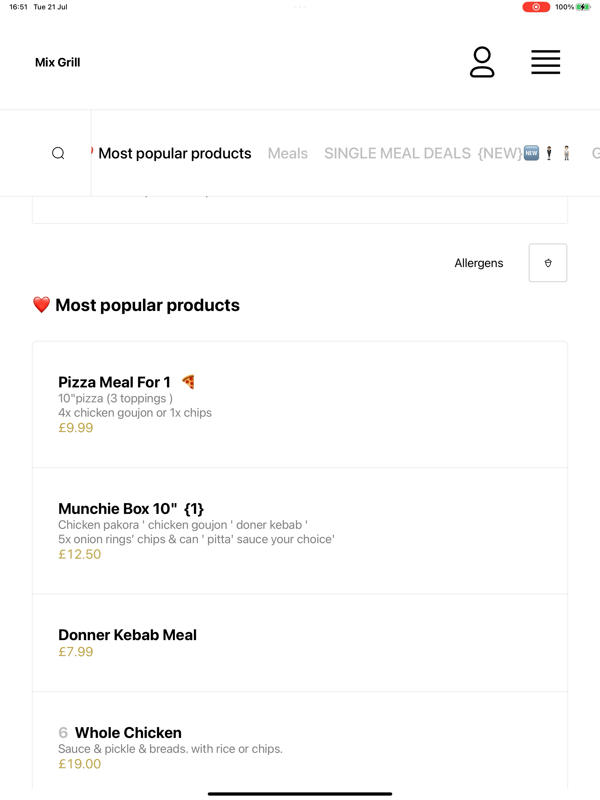 Mix Grill screenshot 6