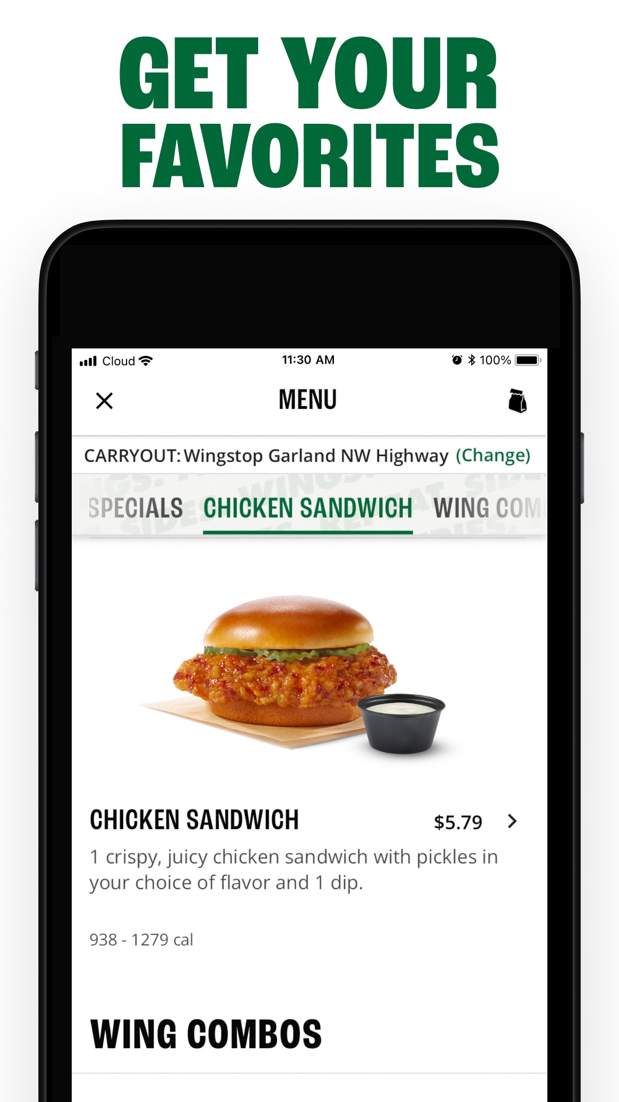 Wingstop screenshot 3