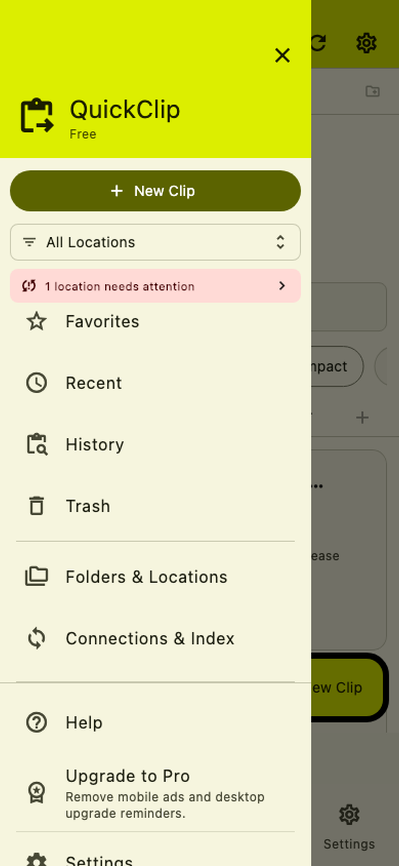 QuickClip - Copy Paste Manager screenshot 4