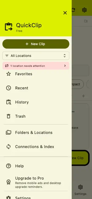 QuickClip - Copy Paste Manager screenshot 4