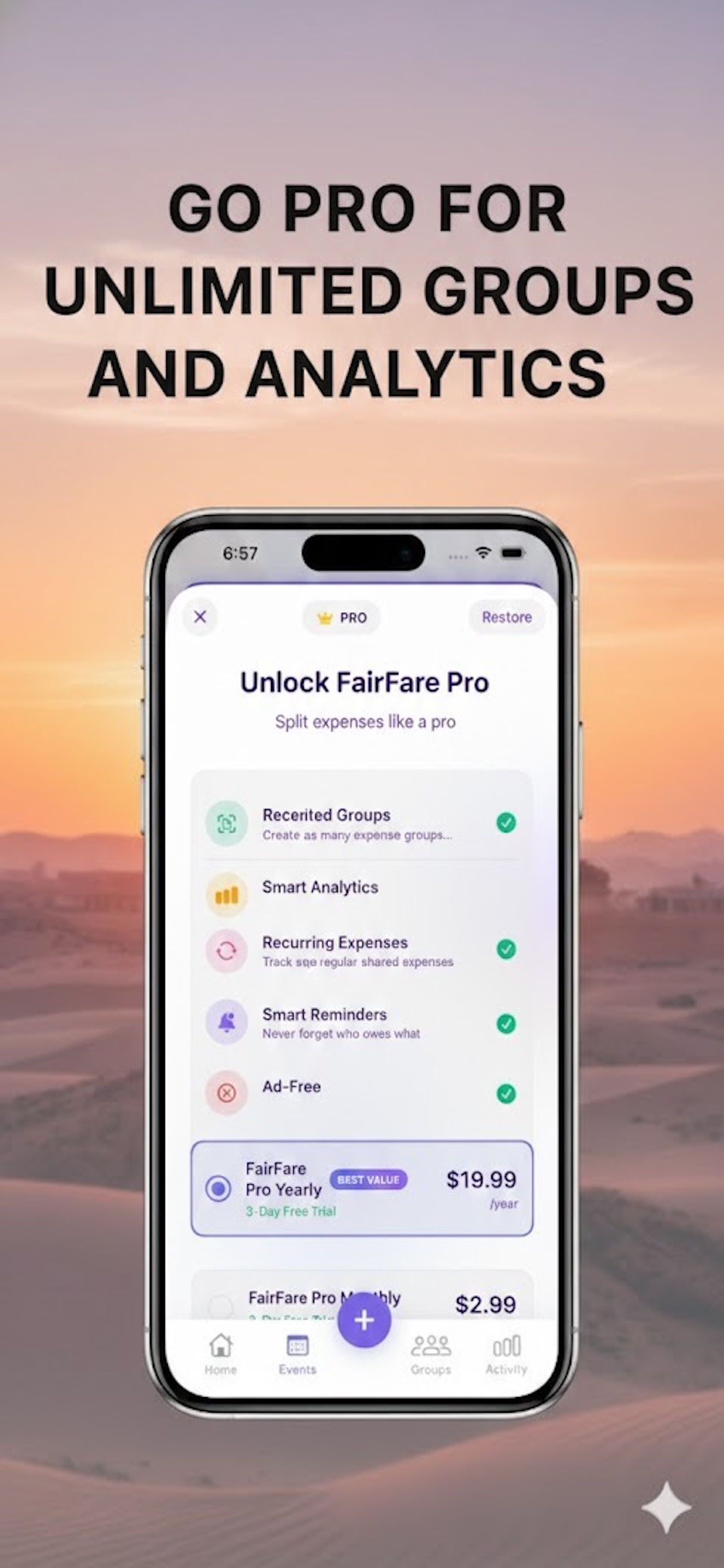 FairFare: Split Bills & Costs screenshot 4