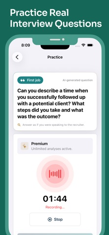 Interview Practice AI Screenshot 2 of 6