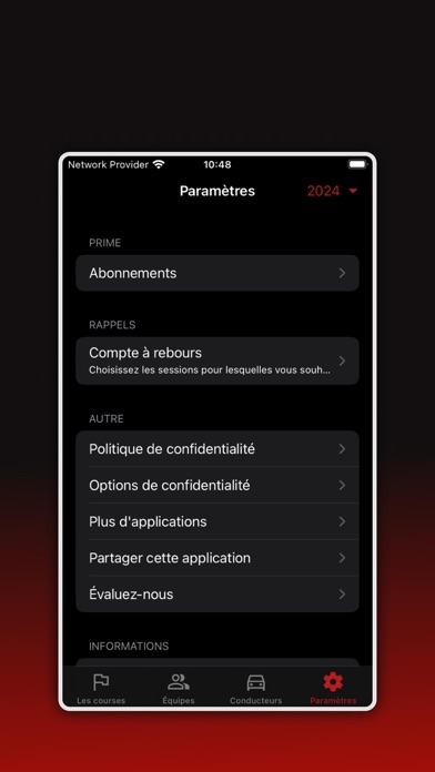 Screenshot #3 pour Formule Calendrier 2025