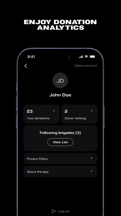 UNITED24 iPhone screenshot 5 - Lifestyle app