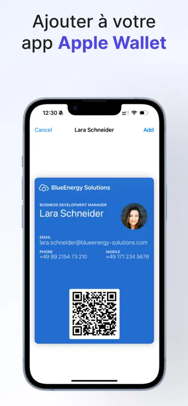 Carte de visite numérique screenshot 5 of 5