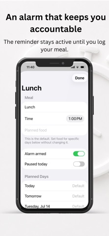CommitU: Eat With Intention screenshot