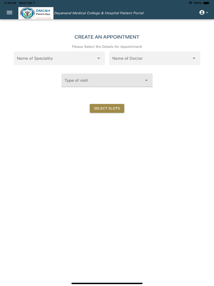 Patient Portal DMC Hospital