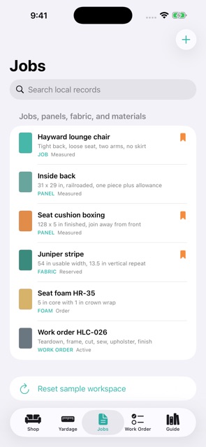 Tackdraft: Upholstery Jobs screenshot 5