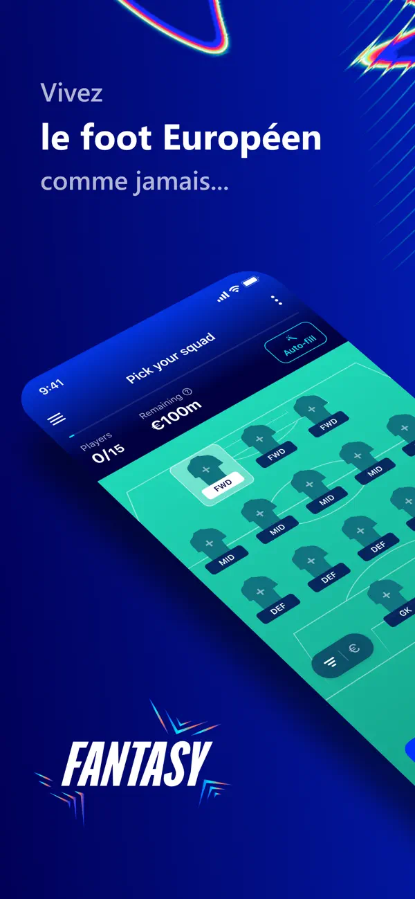 Screenshot #1 pour UEFA Gaming: Fantasy Football