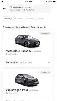 virtuo - location de voiture iPhone Captures Décran 1