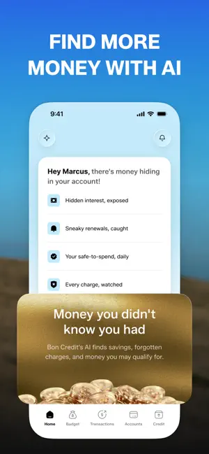 Bon Credit: Money & Budget AI screenshot 1