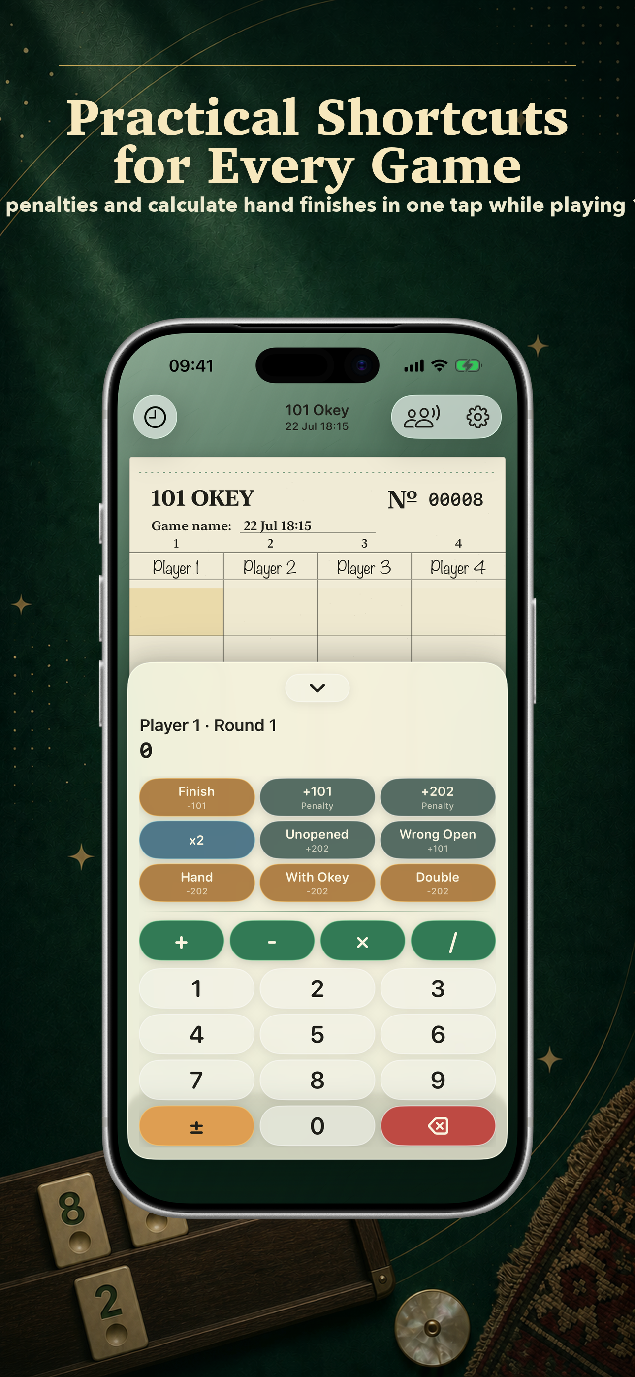 Oyun Çetelesi: ScoreKeeper screenshot 2