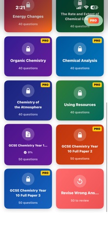 Chemistry Y10 screenshot
