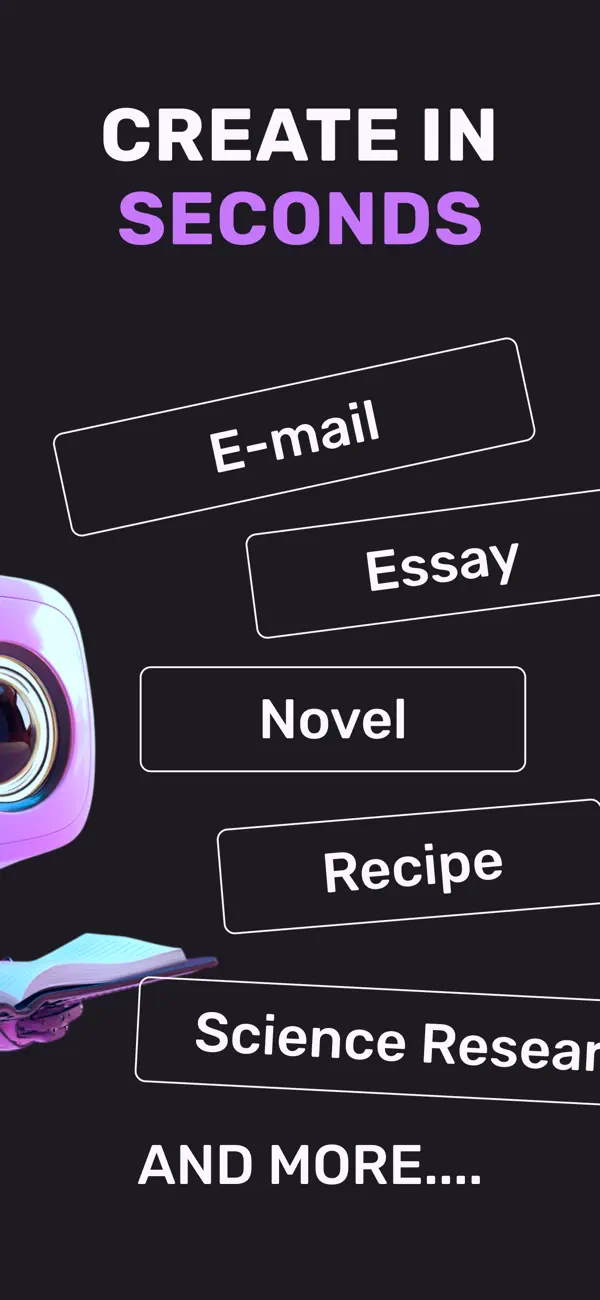 Screenshot #2 pour Book Creator - Write a book