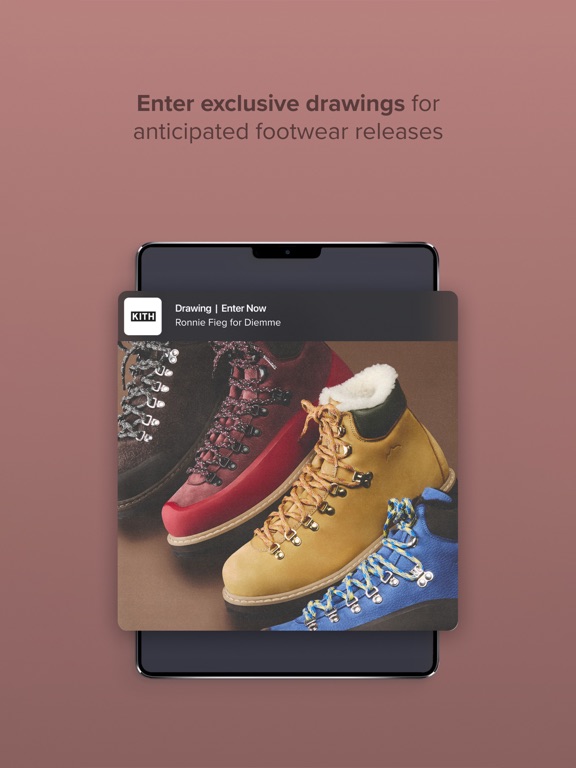 Kith iPad screenshot 5 - Shopping app