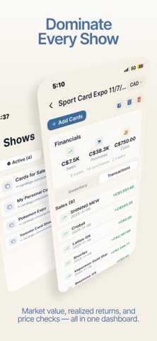 CardLogx screenshot
