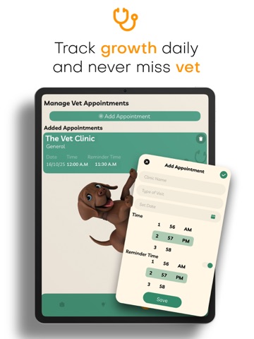 Pet Care - Monitor Your Buddy iPad screenshot