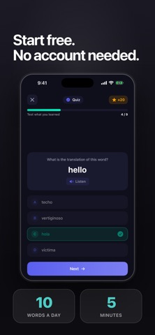 Lingui: Learn English Words screenshot 6