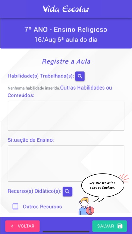 Diário - Vida Escolar screenshot-4