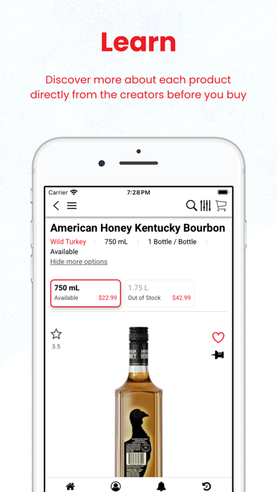 Big Red Liquors App Screenshot