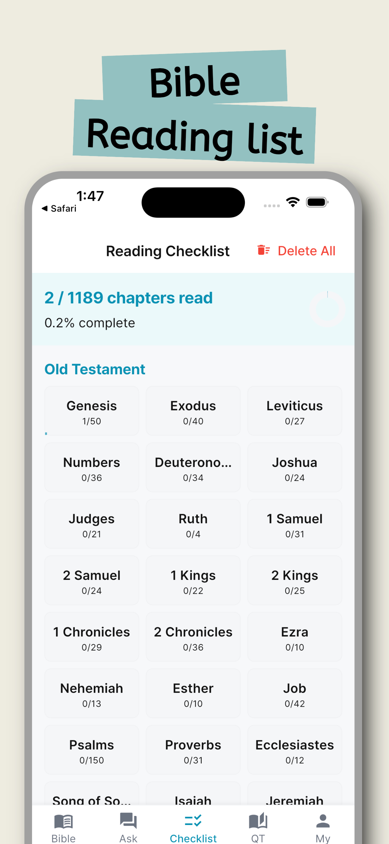 ChatBible: Read & Ask