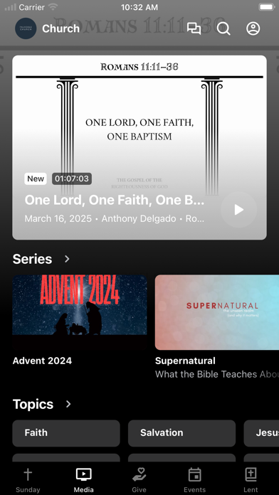 Palmdale Church app screenshot 2