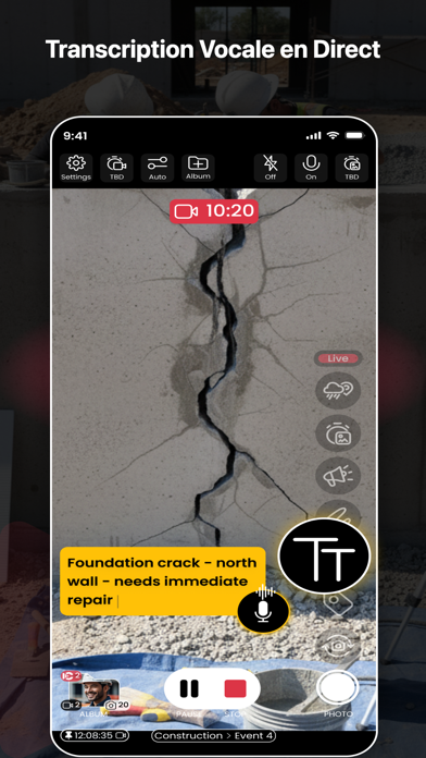 Screenshot #2 pour ClipyCam – Documents Chantier