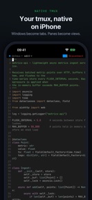 dotMux easy SSH with tmux screenshot