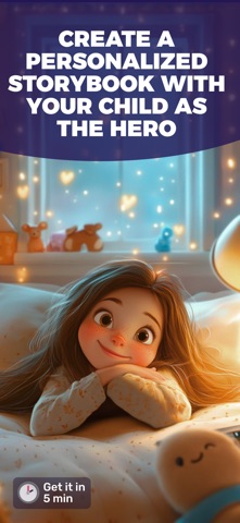Tiny Hero: Bedtime Stories iPhone screenshot